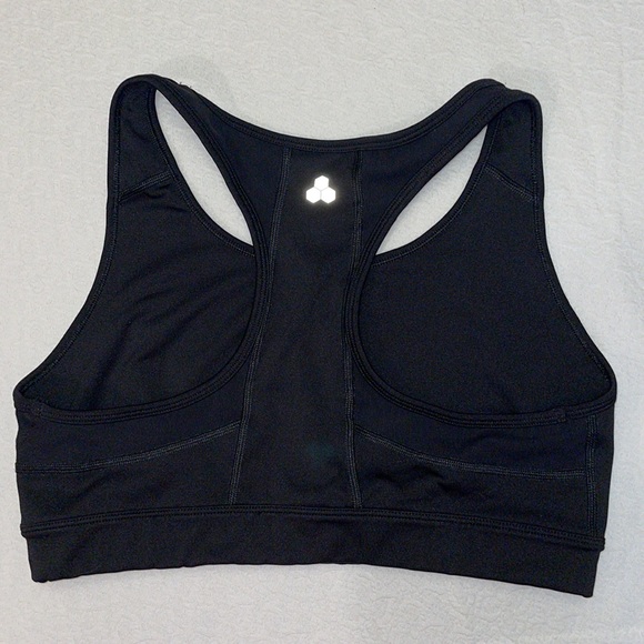 Tek Gear Black Workout Sports Bra Size XL - Picture 2 of 5